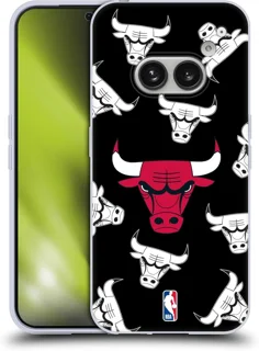 طرح‌های قاب محافظ سر، قاب ژله‌ای طرح بنر عمودی NBA شیکاگو بولز با گوشی